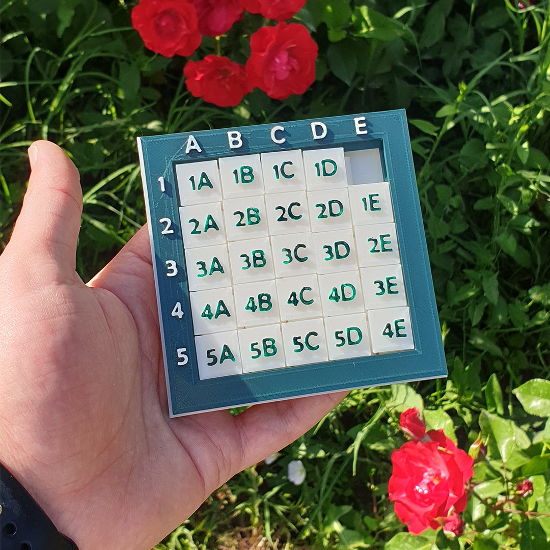 5x5 İleri Seviye Kaydırmalı Puzzle